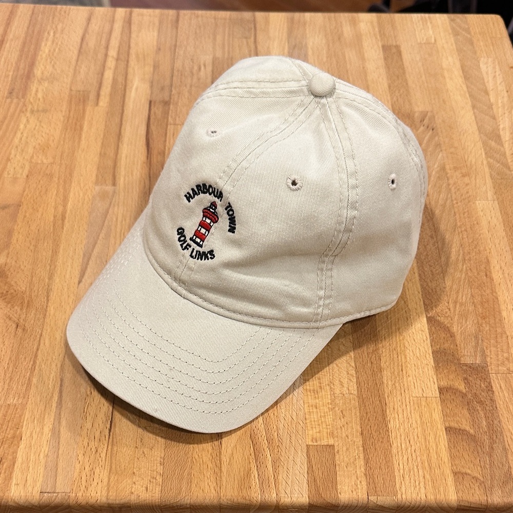 TaylorMade Beige Harbour Town Golf Links Golf Cap